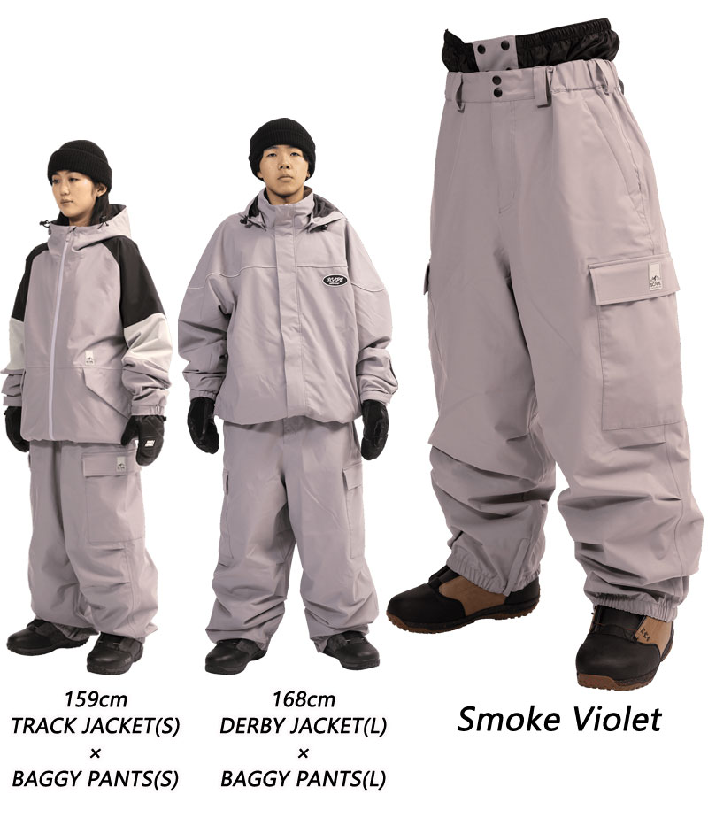 楽天市場】25-26 SCAPE/エスケープ BAGGY pant 着用説明動画 メンズ