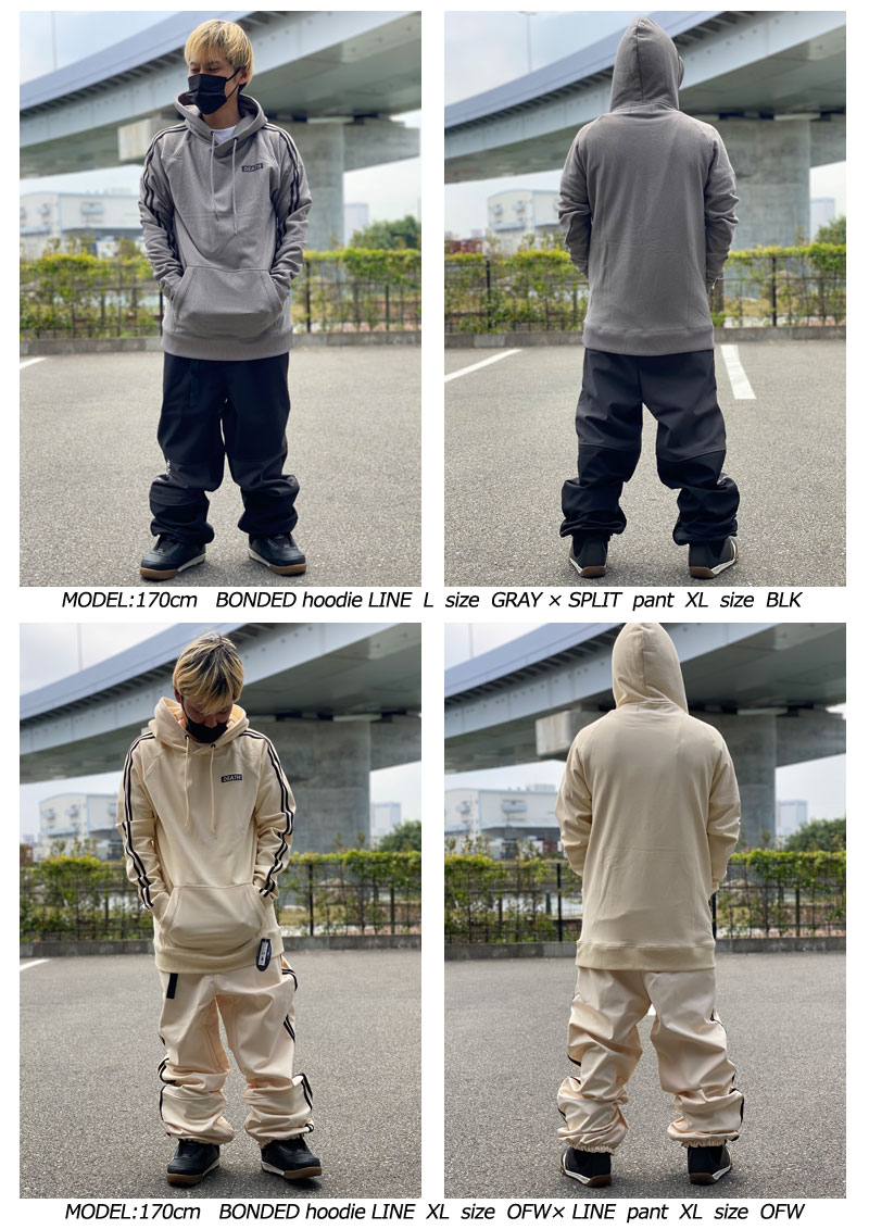 楽天市場】22-23 DEATHLABEL/デスレーベル BONDED HOODIE LINE メンズ