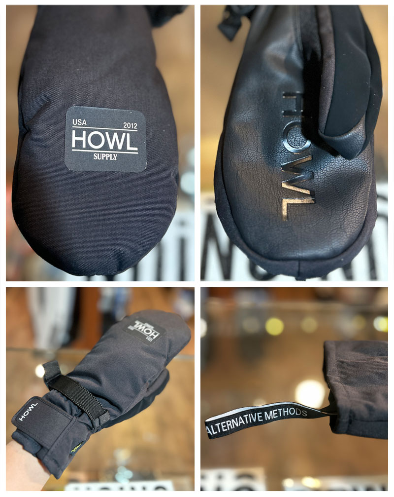 楽天市場】23-24 HOWL / ハウル FAIRBANKS mitt ミトングローブ 手袋