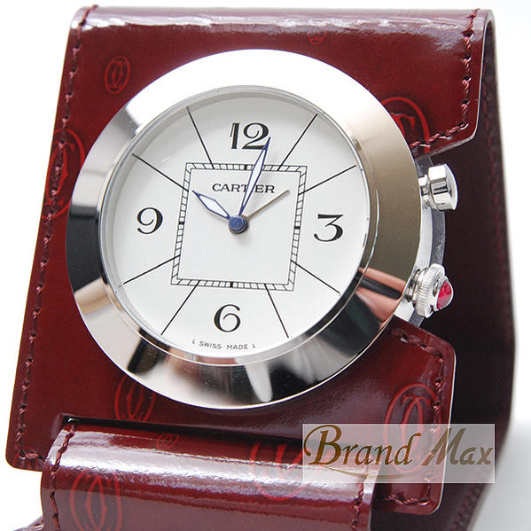 楽天市場】カルティエ パシャトラベルクロック 置き時計 【未使用展示