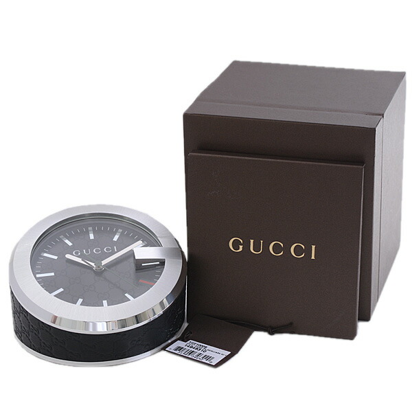 楽天市場】グッチ GUCCI テーブルクロック 置時計 電池式 メンズ