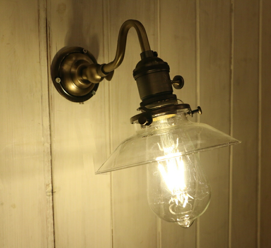 楽天市場】【レトロ型 エジソン型 LED付き】ブラケット ウォールライト