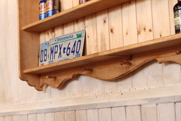 楽天市場】壁掛け カントリー 2段壁掛け シェルフ 壁に付けられる家具