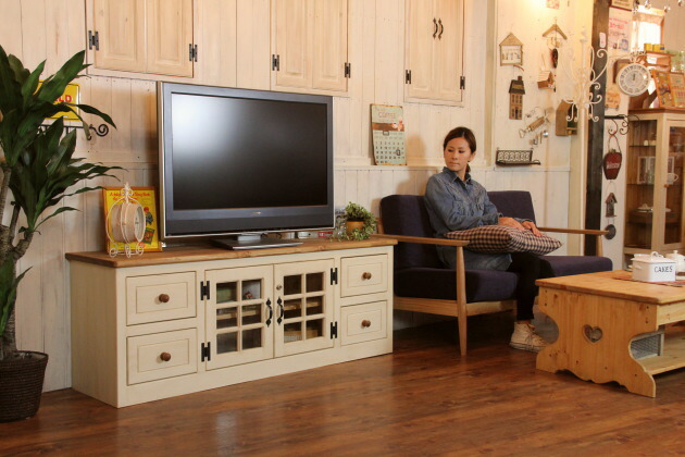 楽天市場】テレビ台 幅150 サイズオーダー 手作り 木 木製 北欧 無垢