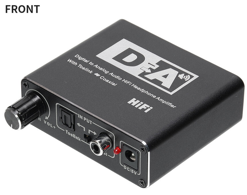 楽天市場】DAコンバーター オーディオ変換器 デジタル（光・同軸
