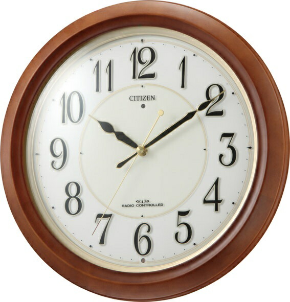 楽天市場】シチズン掛け時計 シチズン電波掛け時計 ピュアライト ネ