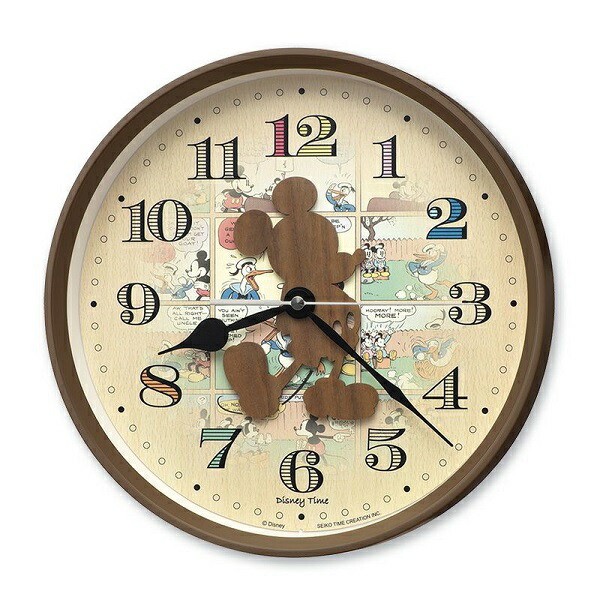 楽天市場】ミッキーマウスの楽しいクロック！ 掛け時計 ディズニー