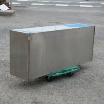 楽天市場】【中古】業務用 ステンレス 吊戸棚 W150 D35 H60 cm 厨房