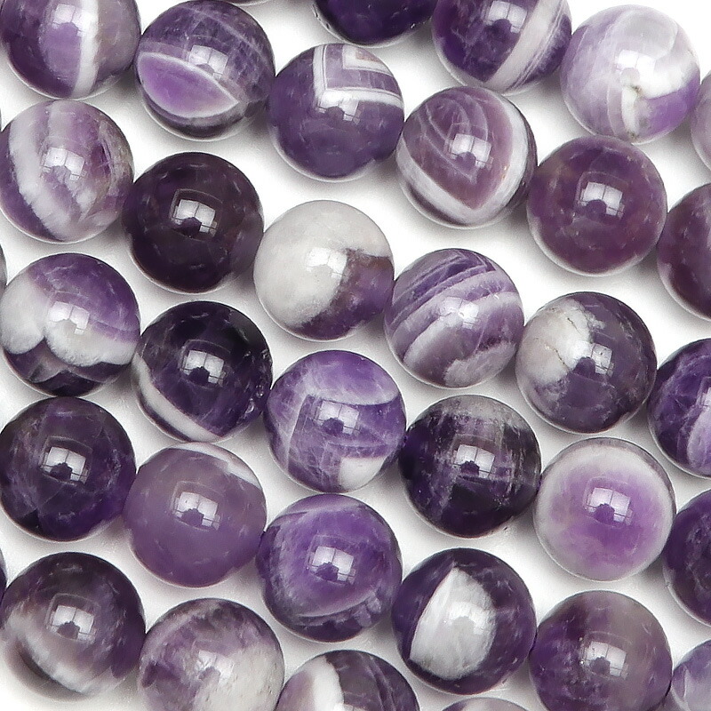 楽天市場】ファントムアメジスト 丸玉 8mm【1連販売】▽ ケープ