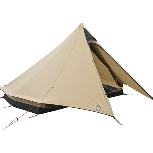 楽天市場】ローベンス フェアバンクス 4人用 ティピー 型 ポリコットン