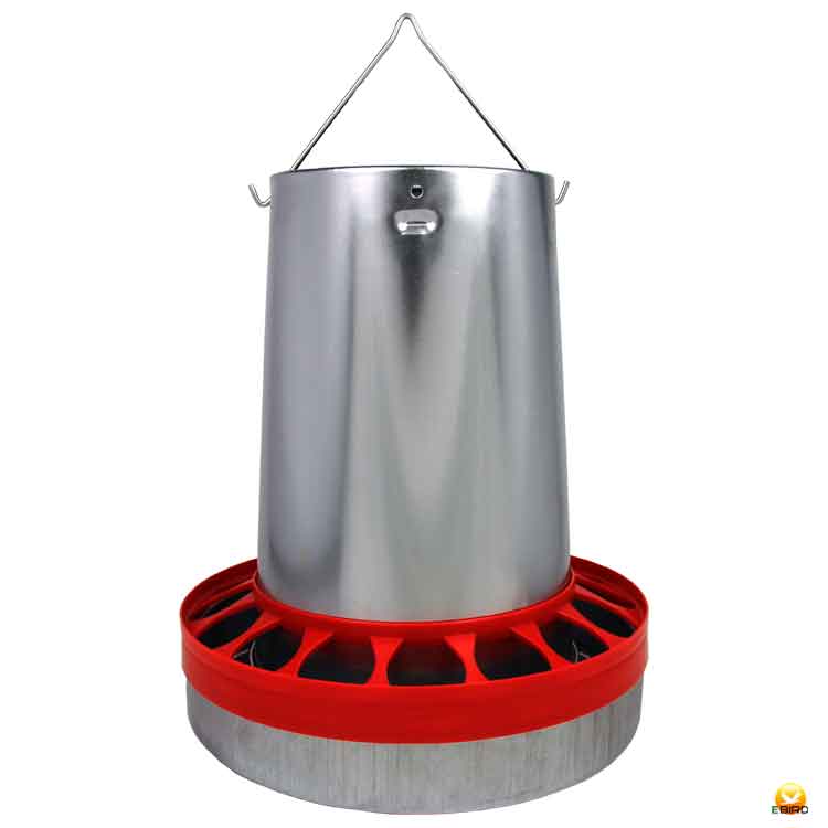 楽天市場】【えさ入れ】メタル不断給餌器 容量20Kg 【にわとり・ちゃぼ