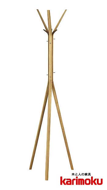 楽天市場】カリモク AU5200 ポールスタンド 【3色】帽子掛け