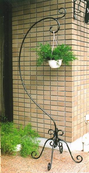 楽天市場】フラワースタンドアイアン ハンガータイプ（プランター