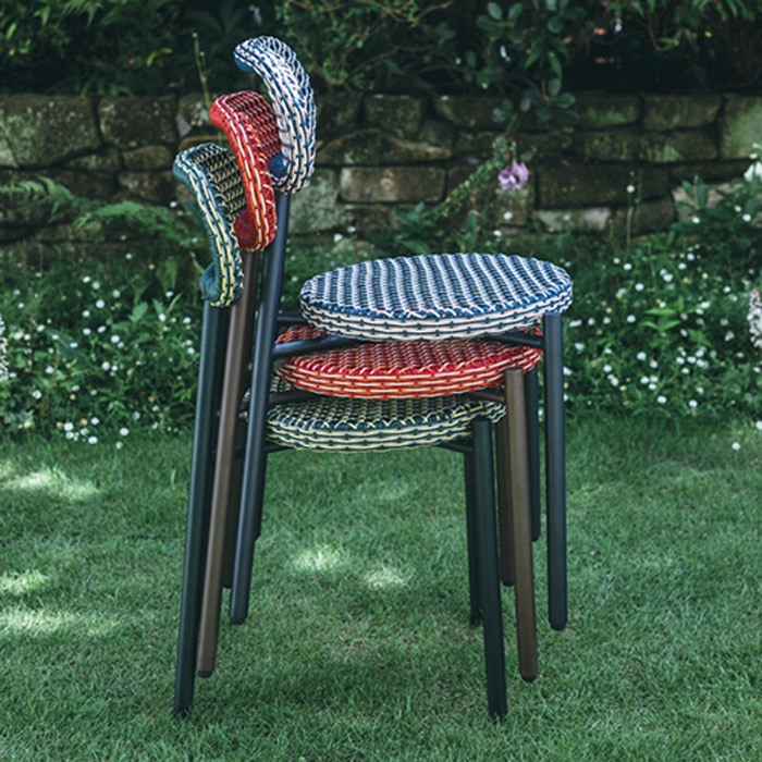 楽天市場】ガーデンファニチャー チェアー WA-チェア グリーン 緑 横