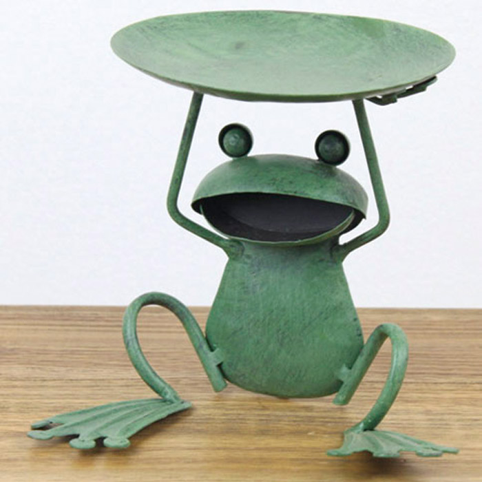 楽天市場】ガーデン オーナメント インテリア雑貨 ブリキ製 カエル 蛙