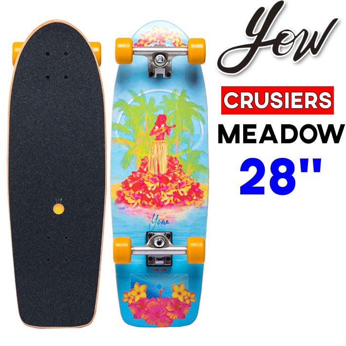楽天市場】YOW サーフスケート サーフクルーザー ヤウ MEADOW BLUE 28