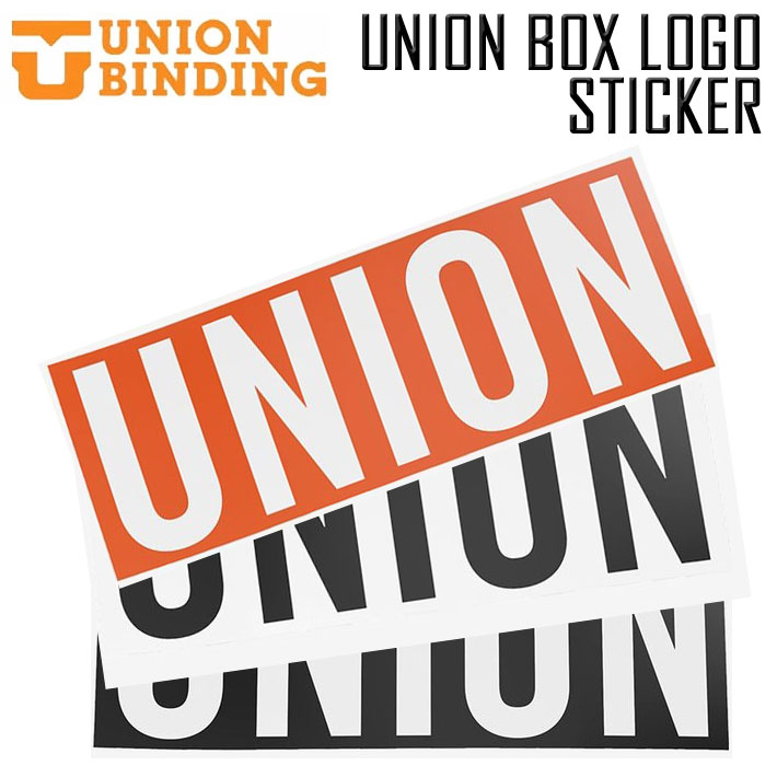 楽天市場】UNION ユニオン ステッカー UNION BOX LOGO ユニオン