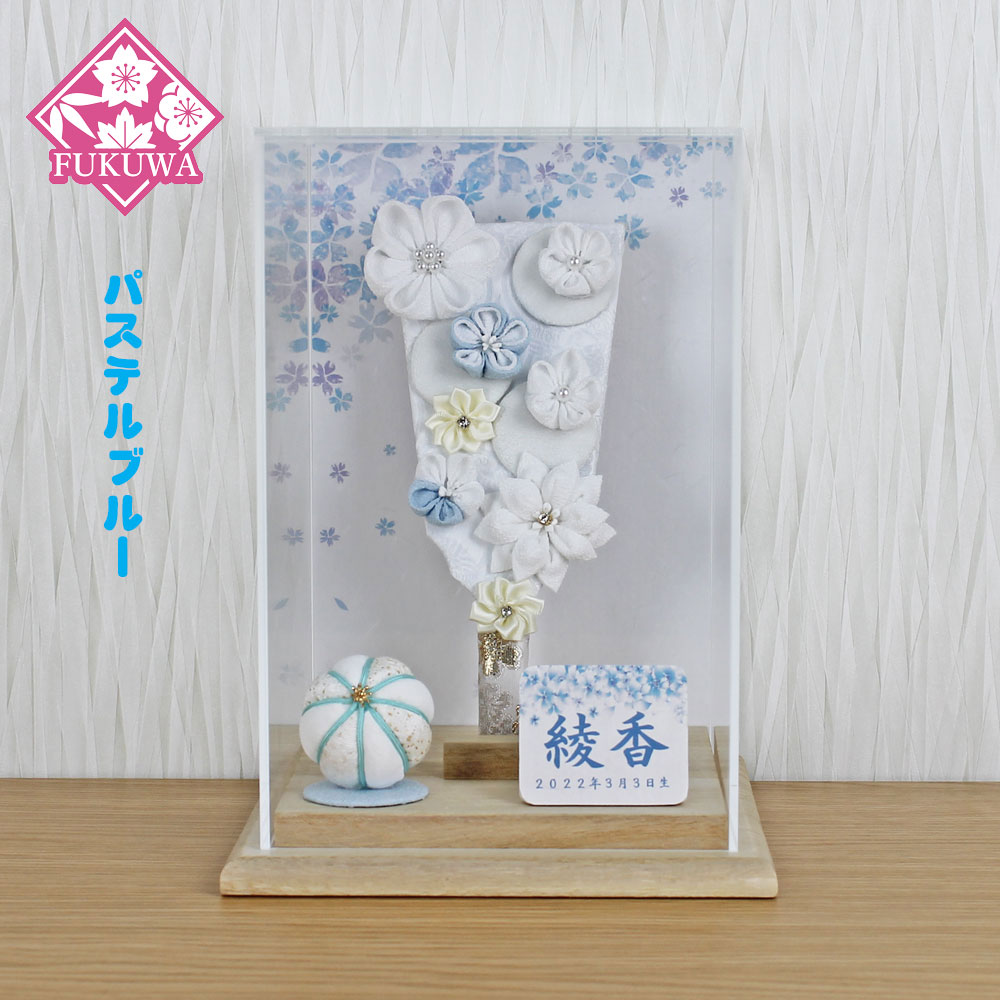 楽天市場】羽子板 初正月 ケース入り (7号 パステル つまみ細工