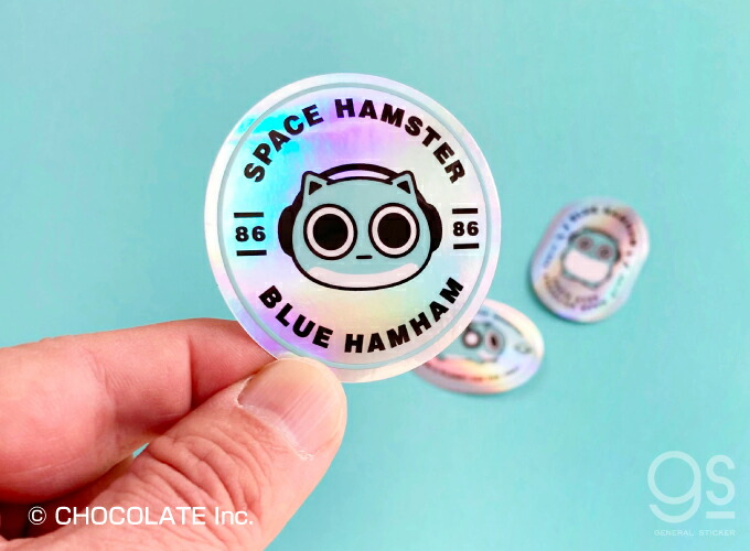 楽天市場】【全5種類セット】BLUE HAMHAM ホログラムステッカー 大人