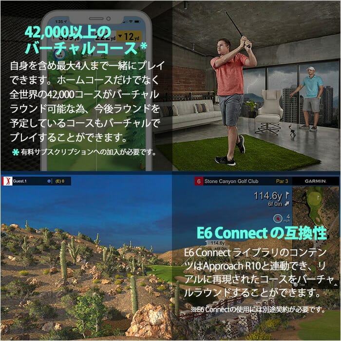 楽天市場】ガーミン GARMIN Approach R10 ポータブル弾道測定器 010