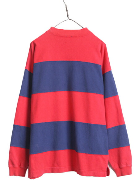 楽天市場】90s OLD GAP モックネック ボーダー 長袖 Tシャツ メンズ XL
