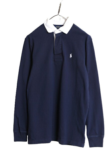 楽天市場】ポロ ラルフローレン 長袖 ラガー シャツ メンズ S / 古着