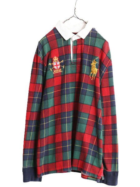 楽天市場】ビッグポニー ポロ ラルフローレン チェック 長袖 ラガー