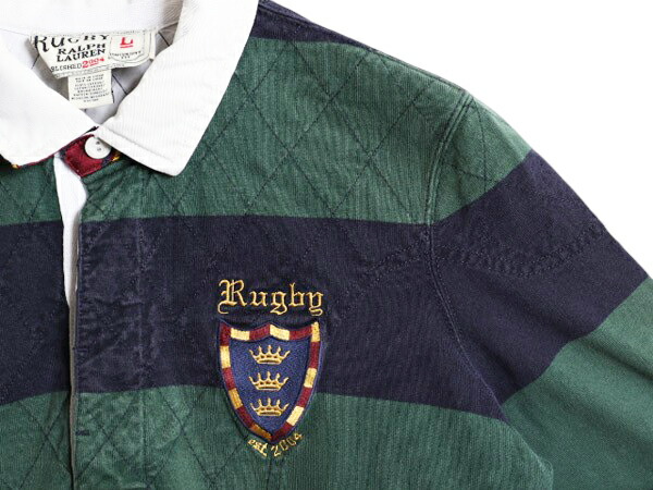 楽天市場】ラグビー ラルフローレン ボーダー 長袖 ラガー シャツ