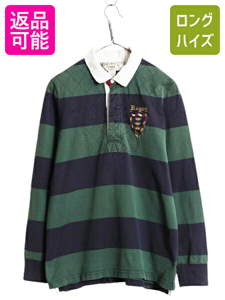 楽天市場】ラグビー ラルフローレン ボーダー 長袖 ラガー シャツ