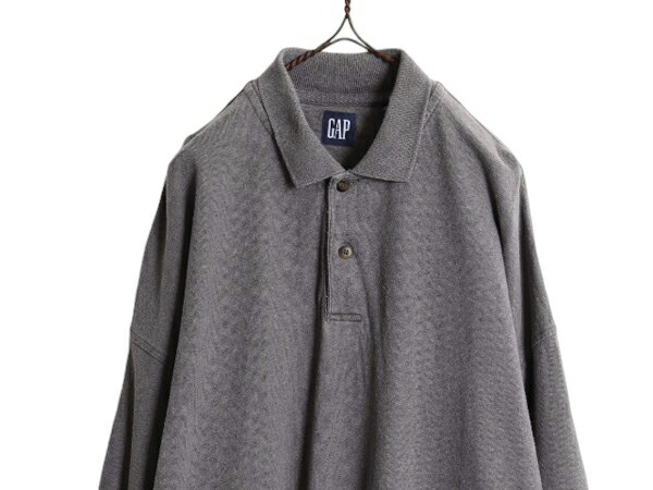 楽天市場】90s OLD GAP 長袖 ポロシャツ メンズ XL オールド ギャップ