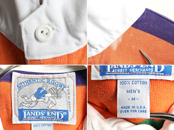楽天市場】90's USA製 オールド □ LANDS'END ランズエンド マルチ