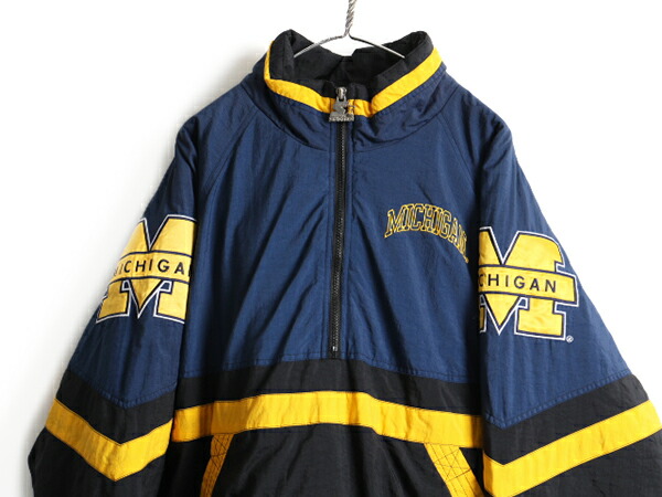 楽天市場】90s □ STARTER スターター ミシガン大学 中綿 キルティング