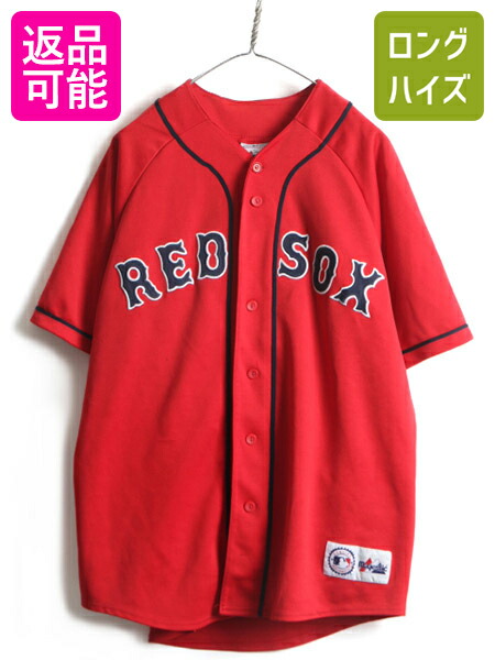 楽天市場】00s □ MLB オフィシャル Majestic ボストン レッドソックス