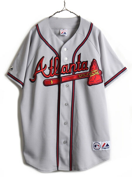 楽天市場】90s USA製 □ MLB オフィシャル Majestic アトランタ