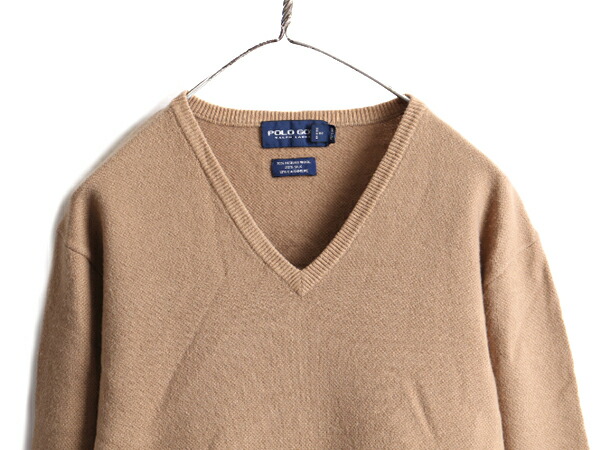 楽天市場】高級 90s □ POLO GOLF ラルフローレン Vネック 長袖 ニット