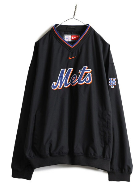 楽天市場】00s □ MLB オフィシャル TEAM NIKE メッツ プルオーバー