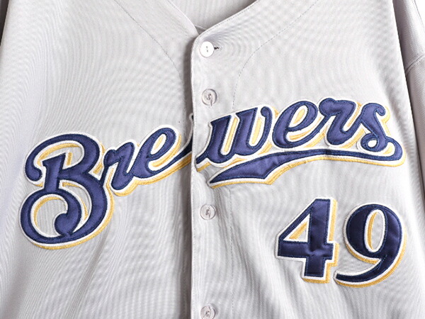 楽天市場】□ MLB オフィシャル Majestic ミルウォーキー ブルワーズ