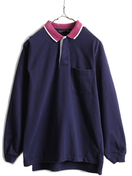 楽天市場】80s □ エディーバウアー 長袖 ラガー シャツ メンズ M / 80