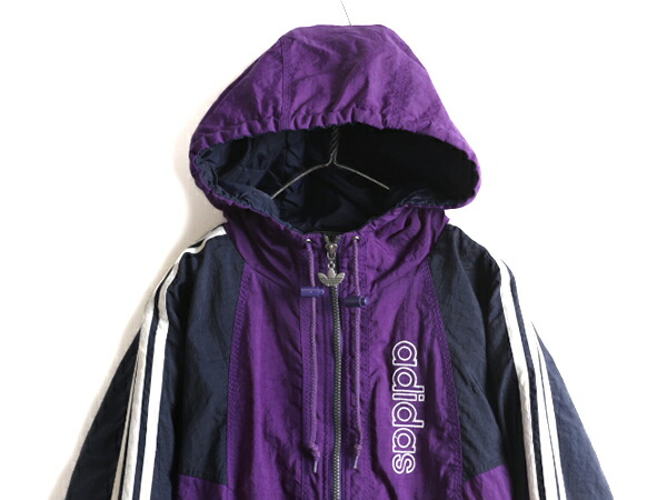 楽天市場】90s 希少サイズ S □ アディダス 中綿 ナイロン パーカー