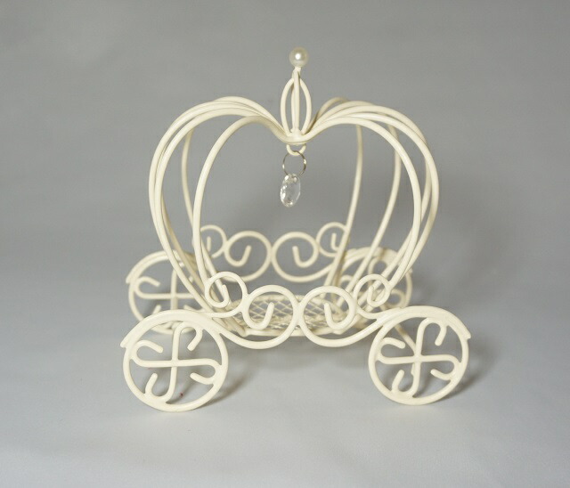 楽天市場】ワイヤー かぼちゃの馬車 S 花器 : ハートフルカントリー