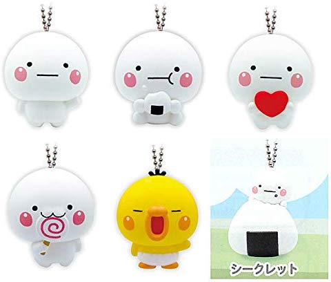 楽天市場】しろまる マスコットボールチェーン 全6種セット フィギュア
