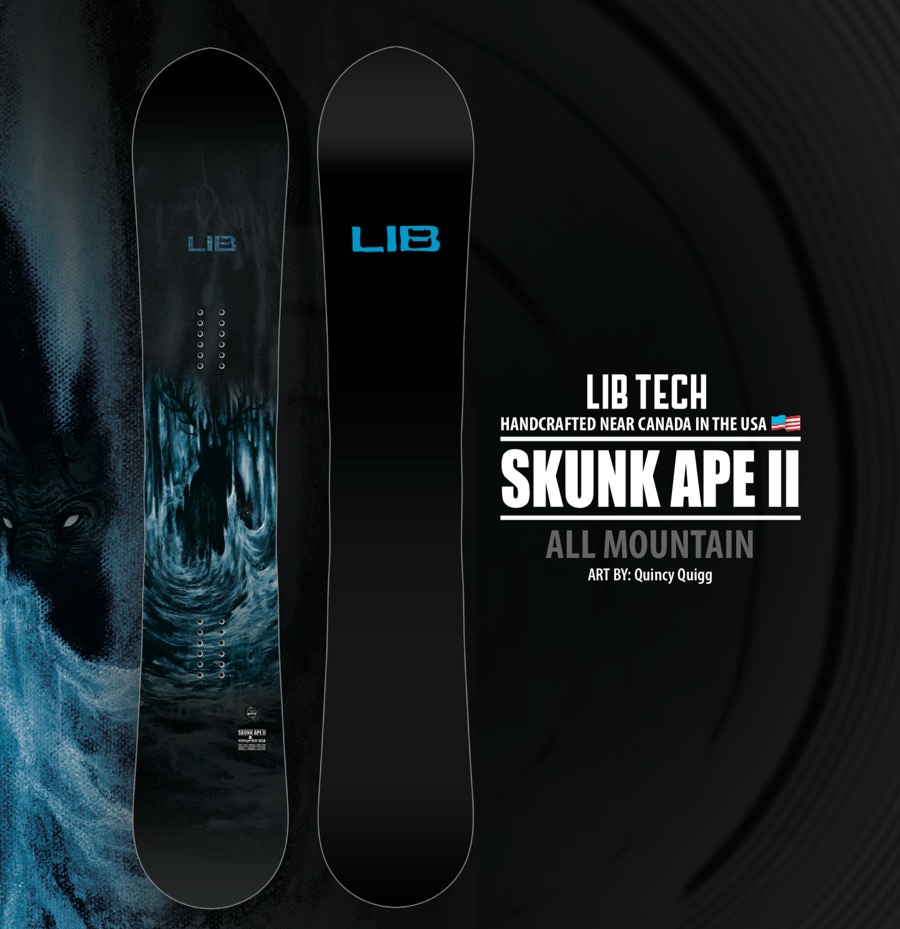 楽天市場】LIB TECH 23/24 SKUNK APE 2 めちゃくちゃのりやすい！早く