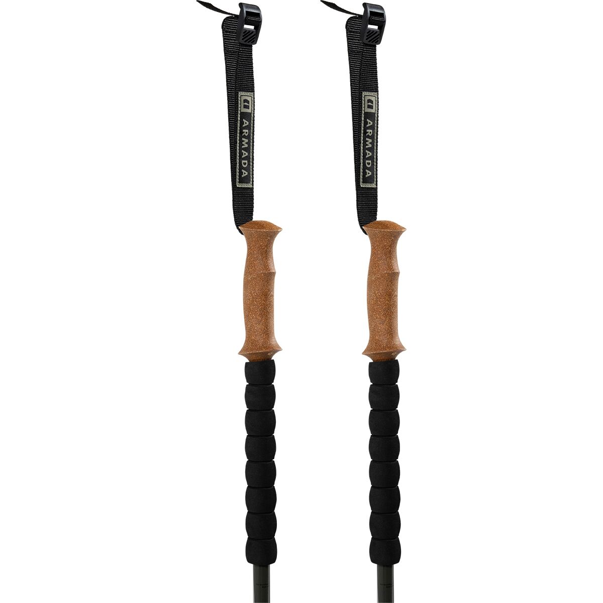 楽天市場】(取寄) アルマダ カーボン アジャスタブル スキー ポール