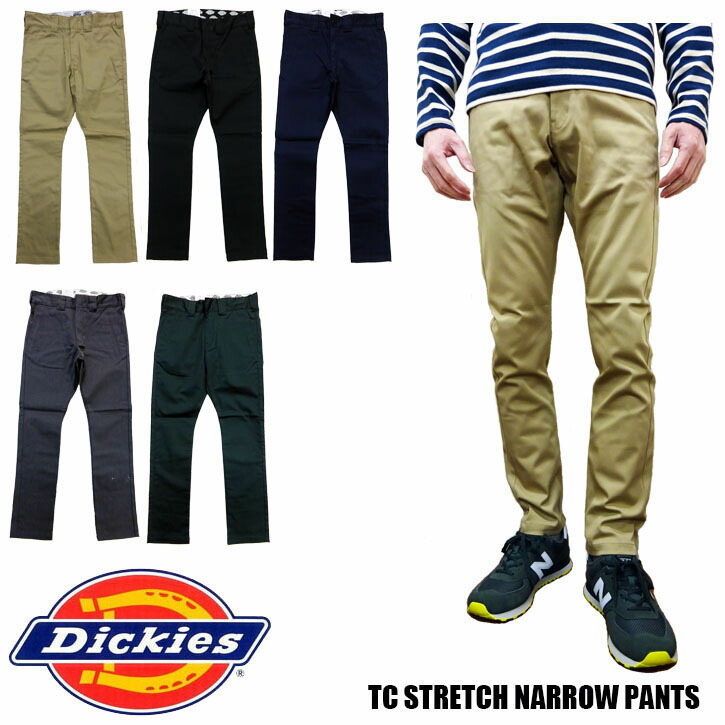 楽天市場】ディッキーズ Dickies リニューアル TCストレッチ ナロー