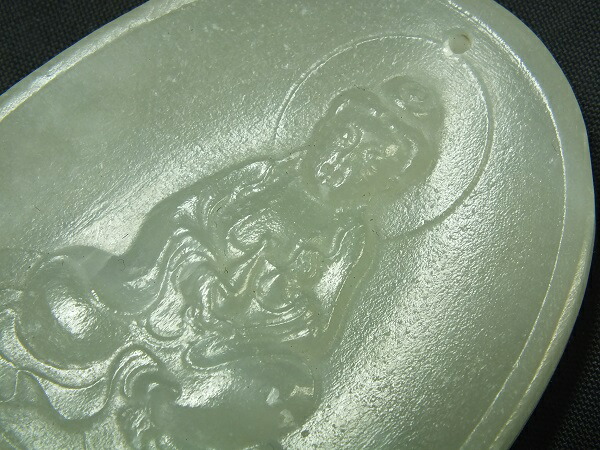 楽天市場】□龍香堂□☆和田白玉（ホータンはくぎょく）観音牌子