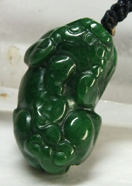 楽天市場】□龍香堂□☆ミャンマー翡翠（ひすい）貔貅(ひきゅう