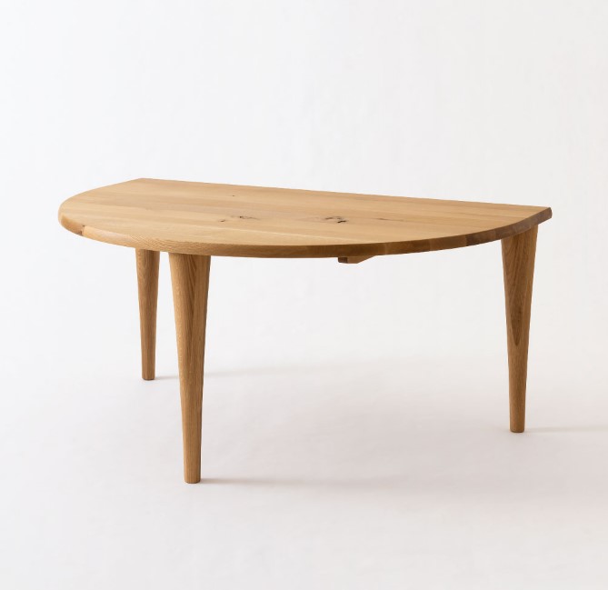 楽天市場】森のことば 半円 ダイニングテーブルの通販