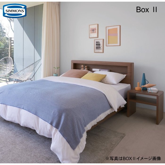 楽天市場】シモンズ ベッド ダブル ボックス2 リフトアップタイプ 跳ね