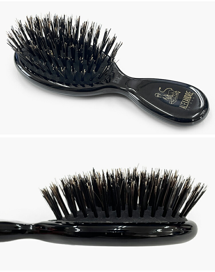 楽天市場】アレクサンドル ドゥ パリ ブラシ ヘアブラシ 猪毛 100