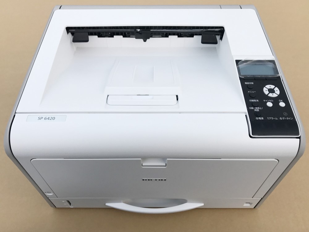 楽天市場】送料込み☆機能ほぼ新品☆RICOH SP6420カウント313枚☆使用